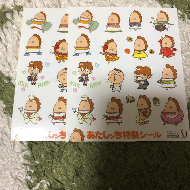 あたしンち あたしンち 特製シール 2枚 非売品 アニメ コミック キャラクター 新品 中古のオークション モバオク