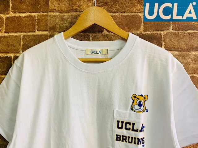 表記m 新品 カリフォルニア大学 カレッジキャラクター Tシャツ Ucla 胸ポケット付き 男性ファッション 新品 中古のオークション モバオク No