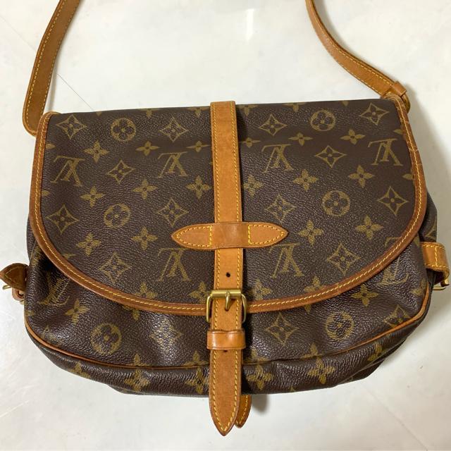 LOUIS VUITTON ヴィトン ソミュール30 ショルダーバッグ | ルイ ...