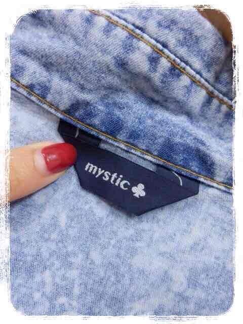 未使用mystic デニムシャツワンピース ミスティック 新品 中古のオークション モバオク