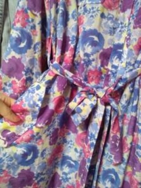 ピンクシャツワンピースベルト付き紫色黄色花柄長袖日本製s m 女性ファッション 新品 中古のオークション モバオク ピンクシャツワンピースベルト付き紫色黄色花柄長袖日本製s m 女性ファッション 新品 中古のオークション モバオク