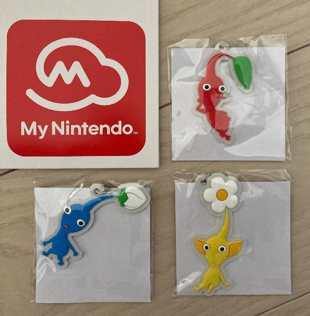 ピクミン　どこでもチャーム　セット ニンテンドーストア ピクミン4 どこでもチャーム 3種セット ②