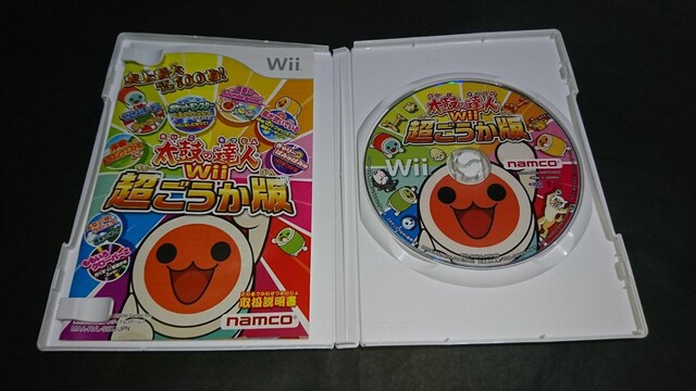 Wii 太鼓の達人wii 超ごうか版 ゲーム本体 ソフト 新品 中古のオークション モバオク Wii 太鼓の達人wii 超ごうか版 ゲーム本体 ソフト 新品 中古のオークション モバオク