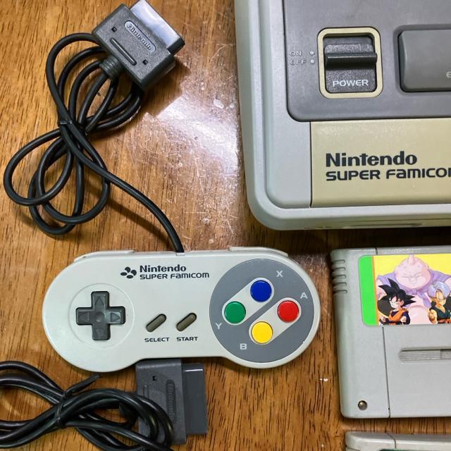 任天堂スーパーファミコン 1CHIP 03本体一式 ゲームソフト動作