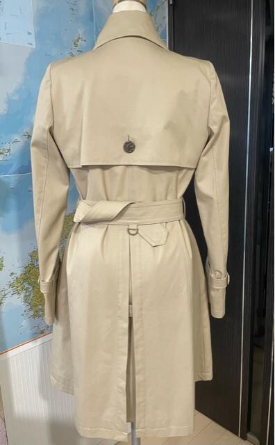バーバリーブルーレーベル トレンチコート ベージュ 40 美品