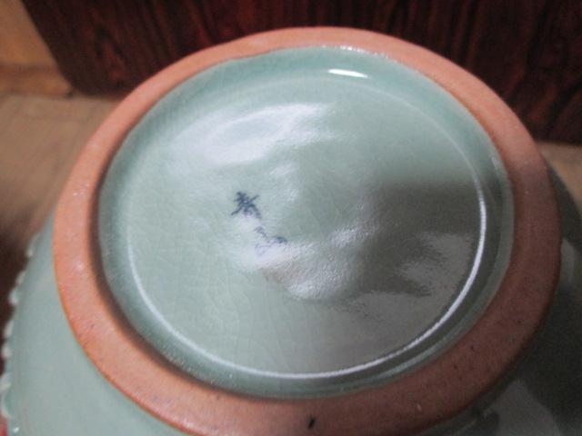 青磁花瓶　韓国の窯元で購入　値下げしました❗️ 青磁花瓶 韓国の窯元で購入 値下げしました❗️
