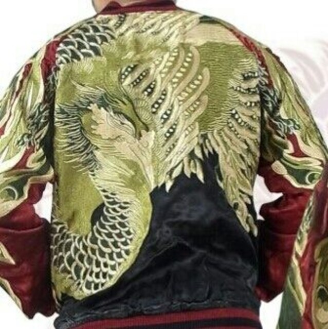 送無新品 花旅楽団 鳳凰 スカジャン 赤 Xl Skj 162 テーラー東洋 サトリ 男性ファッション 新品 中古のオークション モバオク No
