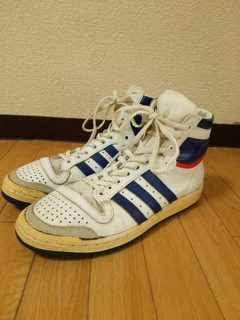 80s モロッコ製 Adidas Top Ten トップテン 26 5cm アディダス Adidas 新品 中古のオークション モバオク