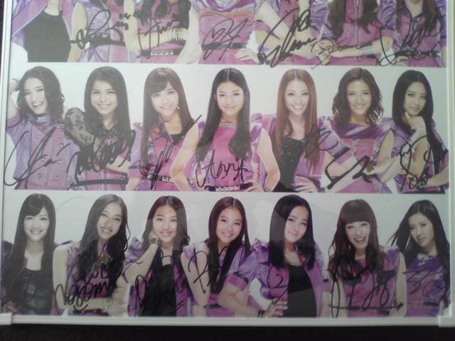 E-girls 直筆サイン入りポスター あいしてると言ってよかった リリイベ NEWS[2018年1月31日発売 E-girlsニュー・シングル
