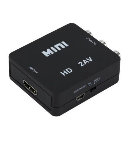 HDMI to AVϊRo[^[ HDMI to RCAϊ 1080P  o er/PS3/PS4/PS5PC 70  Ɠd/AV 