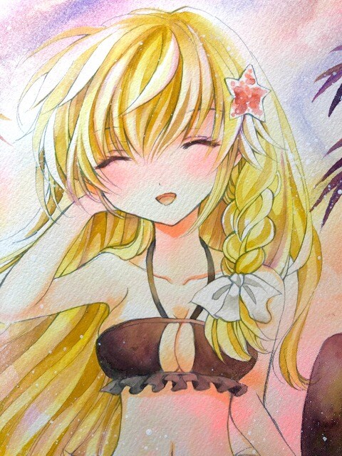 自作イラスト 東方project 霧雨魔理沙水着 新品 中古のオークション モバオク 自作イラスト 東方project 霧雨魔理沙水着 新品 中古のオークション モバオク