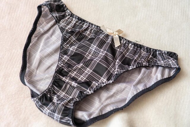 2285 黒チェック柄のお家パンツ L 新品 中古のオークション モバオク