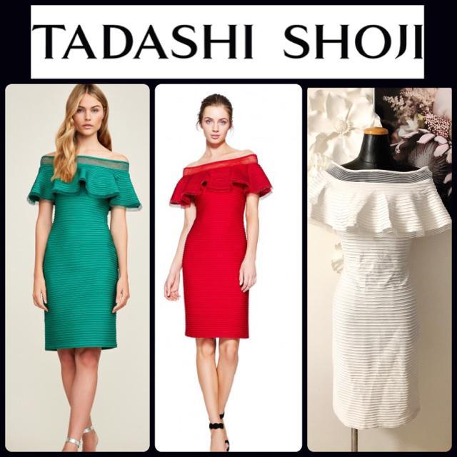 人気特価激安 TADASHISHOJワンピース美品(^^) - ひざ丈ワンピース