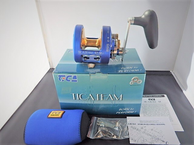 相模湾!キハダ!ハイギア!TICA TEAM両軸リール ST16H新品 | レジャー ...