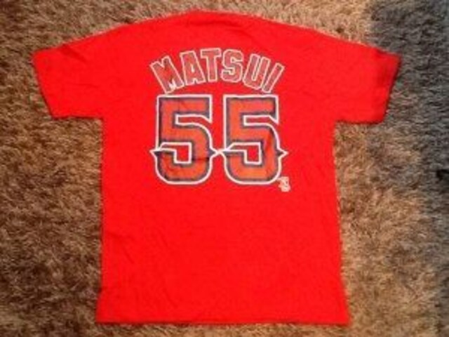 Mlb オフィシャル Tシャツ 松井秀喜 Laエンゼルス 背番号55 新品 中古のオークション モバオク Mlb オフィシャル Tシャツ 松井秀喜 Laエンゼルス 背番号55 新品 中古のオークション モバオク