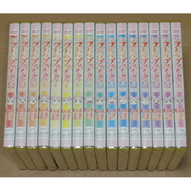 新品 フレッシュプリキュア Dvd 初回全16巻 Cd Dvd ビデオ 新品 中古のオークション モバオク No