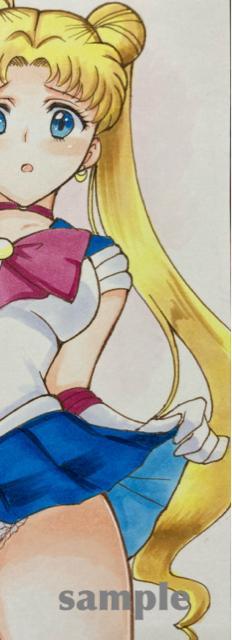 セーラームーン 手描きアニメーションセル セーラームーン セル Movic 塗り絵 手描き 自作イラスト