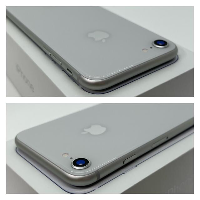 A 100% iPhone 8 Silver 256 GB SIMフリー 本体 | 家電/AV | 新品