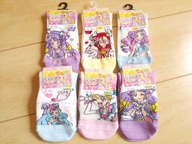 新品プリキュア 靴下6足セット 未使用トロピカルージュ アニメ コミック キャラクター 新品 中古のオークション モバオク No