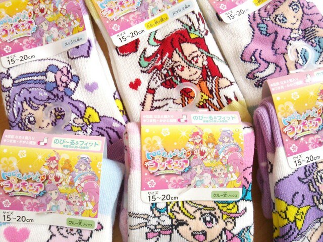 新品プリキュア 靴下6足セット 未使用トロピカルージュ アニメ コミック キャラクター 新品 中古のオークション モバオク No