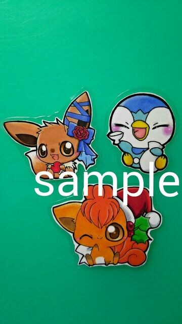 自作イラスト ポケモン ラミカ イーブイ ポッチャマ ロコン 新品 中古のオークション モバオク
