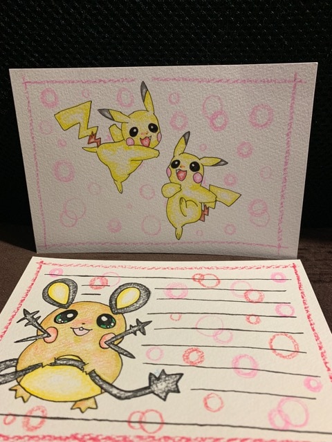 自作イラスト ポケモン ポストカード メッセージカード6枚セット アニメ コミック キャラクター 新品 中古のオークション モバオク No 自作イラスト ポケモン ポストカード メッセージカード6枚セット アニメ コミック キャラクター 新品 中古のオークション モバオク No