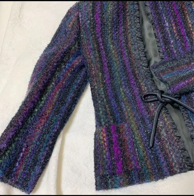 美品 MISSONI ミッソーニ ツイード カーディガン サイズ38