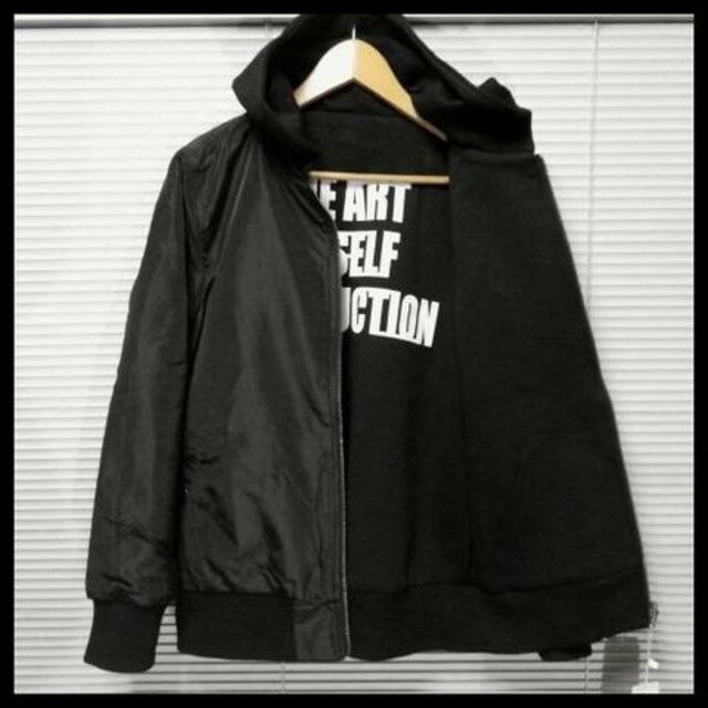 Growth リバーシブルma 1 ジップパーカー Blk M 男性ファッション 新品 中古のオークション モバオク No Growth リバーシブルma 1 ジップパーカー Blk M 男性ファッション 新品 中古のオークション モバオク No