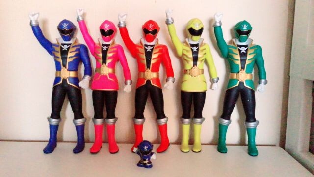 ゴーカイジャー ゴーカイブルー 指人形 デカフィギュア ソフビ人形 スーパー戦隊 新品 中古のオークション モバオク