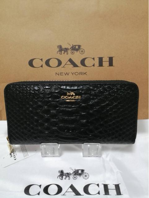 COACH長財布 新品未使用 53659正規品ブラック | 新品・中古の ...