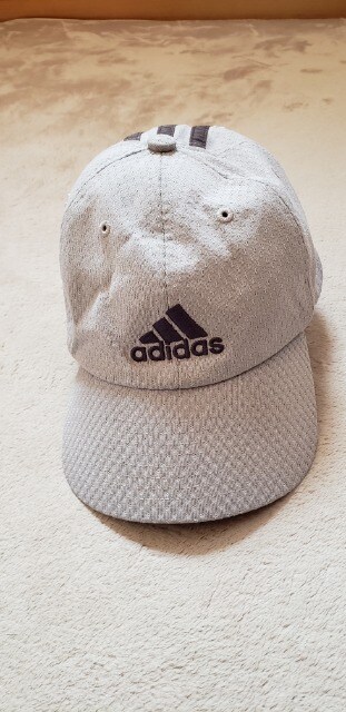 Adidas アディダス キャップ 帽子 グレー フリー 新品 中古のオークション モバオク