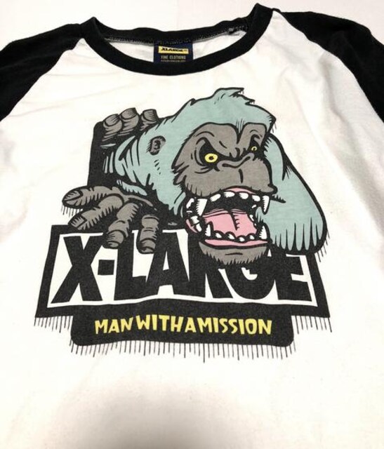 Xlarge Man With A Mission エクストララージ コラボtシャツ M エクストララージ X Large 新品 中古のオークション モバオク