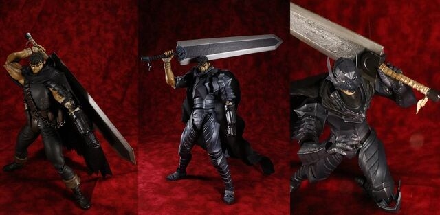 中古 Figma ベルセルク ガッツ狂戦士の鎧 黒い剣士ver ２点セット 新品 中古のオークション モバオク