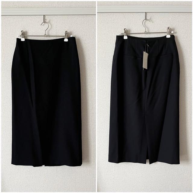 plage プラージュ Iライン ストレッチ タイト スカート 36 ブラック 直販オンラインストア plage Iライン ストレッチタイトスカート ひざ丈スカート