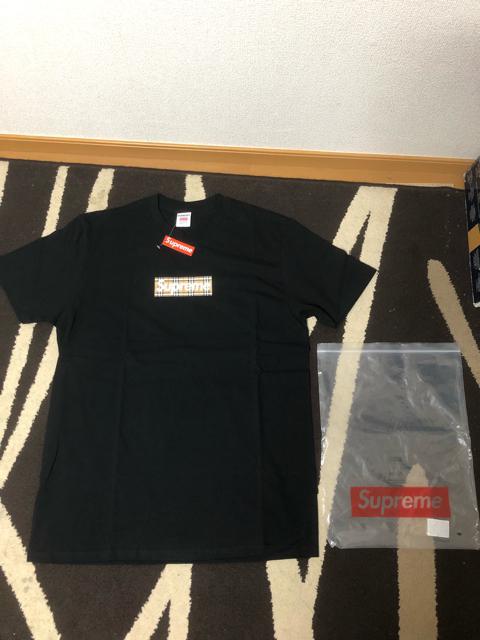 24時間以内発送 新品未使用 正規品 Supreme Burberry Box Logo Tee ...