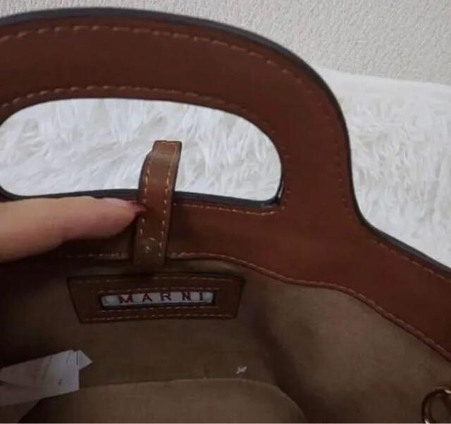 新品☆MARNI カゴバック ショルダーバッグ マルニ ハンドバッグ かご