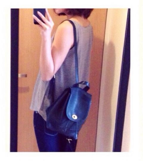正規品COACHコーチ☆黒レザーリュックサック | コーチ/Coach | 新品 ...