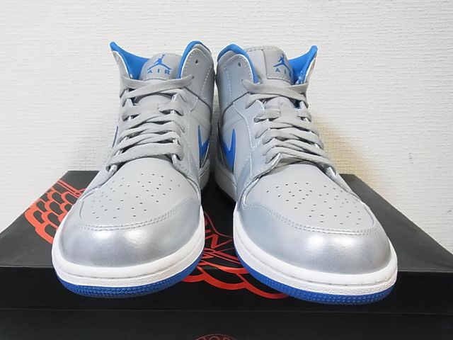 air jordan 1 mid wolf grey sport blue