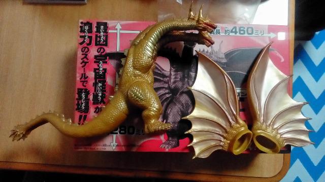 キングギドラ、ビッグサイズフィギュア、BANDAI . 1998 | ホビー キングギドラ、ビッグサイズフィギュア、BANDAI . 1998 | ホビー