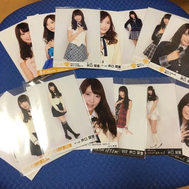 Ske48 井口栞里 生写真 14枚セット Akb48 タレントグッズ 新品 中古のオークション モバオク