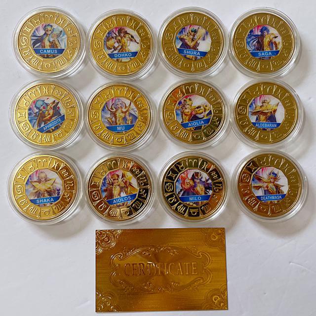 新品未使用 聖闘士星矢 黄金聖闘士 聖域12宮 記念硬貨 コイン メダル 12枚セット Www Teiacon Com Br 新品未使用 聖闘士星矢 黄金聖闘士 聖域12宮 記念硬貨 コイン メダル 12枚セット Www Teiacon Com Br