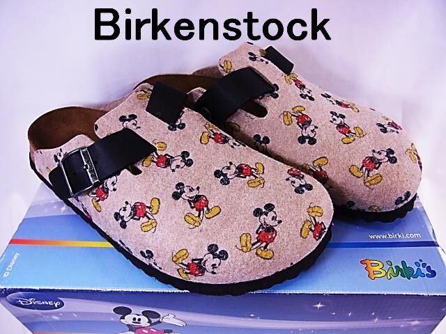 Birkenstock ビルケンシュトック Disney ボストン サンダル 38 未使用 Dot ビルケンシュトック Birkenstock 新品 中古のオークション モバオク No