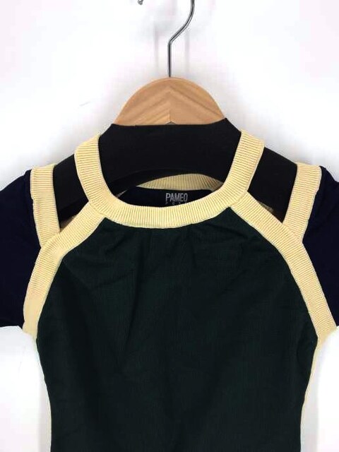 Pameo Pose パメオポーズ Strait Line Kinit Dressワンピース 女性ファッション 新品 中古のオークション モバオク No Pameo Pose パメオポーズ Strait Line Kinit Dressワンピース 女性ファッション 新品 中古のオークション モバオク No