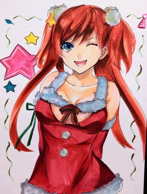 自作イラスト オリジナル サンタコス女の子 新品 中古のオークション モバオク 自作イラスト オリジナル サンタコス女の子 新品 中古のオークション モバオク
