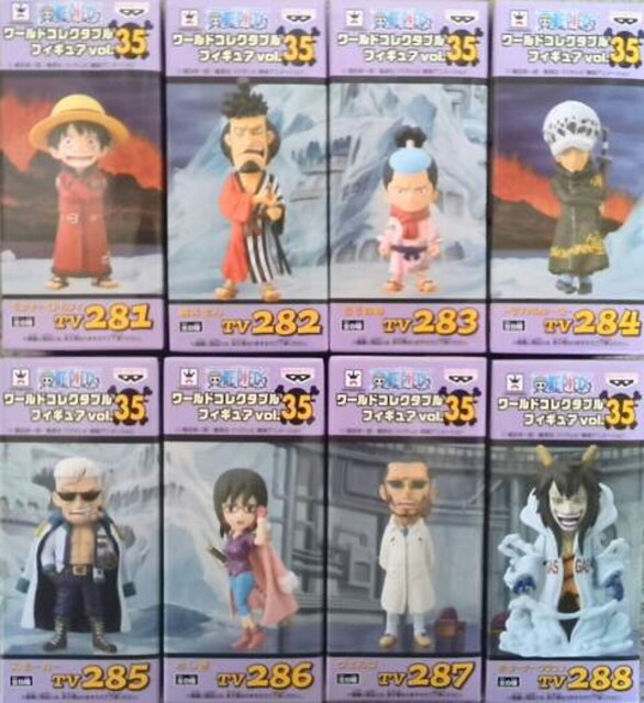 ワンピースワールドコレクタブルフィギュアvol 35ルフィロースモーカーたしぎシーザー全8種ワーコレ 新品 中古のオークション モバオク ワンピースワールドコレクタブルフィギュアvol 35ルフィロースモーカーたしぎシーザー全8種ワーコレ 新品 中古のオークション モバオク