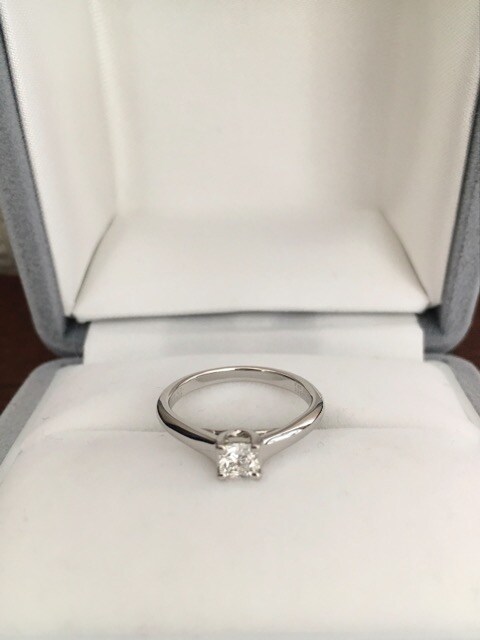 一部予約!】 ダイヤモンド ティファニー ルシダ vvs-1 0.25ct pt950
