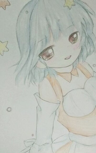 自作イラスト 女の子 メイド風ワンピ セミロング 微笑み 新品 中古のオークション モバオク 自作イラスト 女の子 メイド風ワンピ セミロング 微笑み 新品 中古のオークション モバオク