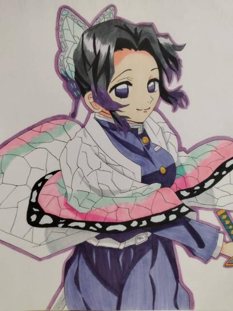 自作イラスト 鬼滅の刃 胡蝶しのぶ B5 新品 中古のオークション モバオク 自作イラスト 鬼滅の刃 胡蝶しのぶ B5 新品 中古のオークション モバオク