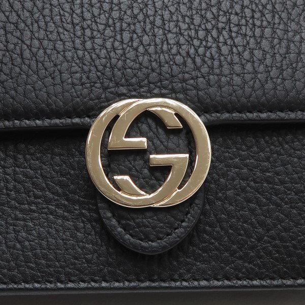 税込) GUCCI グッチ ショルダーウォレット 長財布 本物 - 長財布