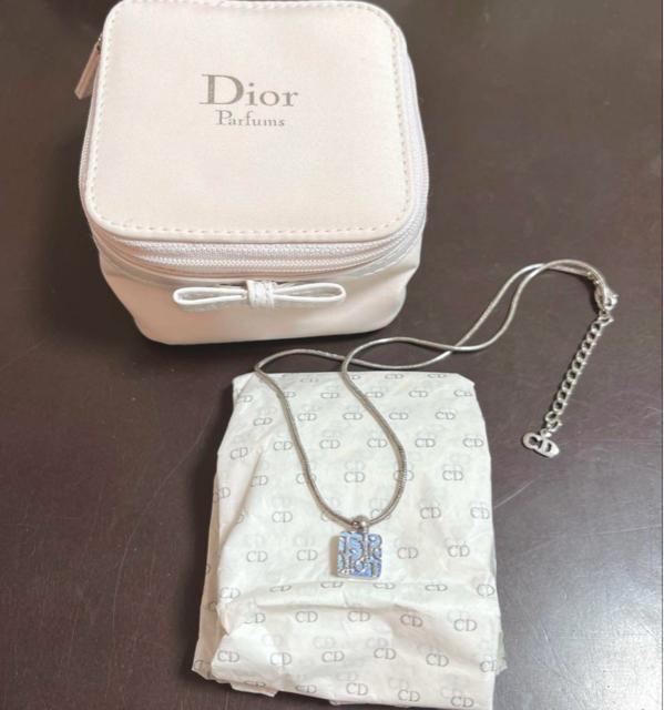 Dior クリスチャンディオール トロッター ラインストーン 両面